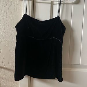 J CREW Velvet Tank Top